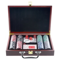 набор для покера partida wood (на 200 фишек)