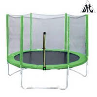 батут dfc trampoline fitness 6ft наружн.сетка, св.зел. (183см)