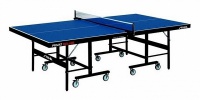 теннисный стол складной домашний stiga privat roller css 19 мм (синий)