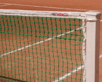 сетка для большого тенниса kv.rezak профессиональная d=3мм зеленая