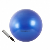 набор 75 см (мяч гимнастический + насос) body form bf-gbp01 синий