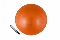 набор 75 см (мяч гимнастический + насос) body form bf-gbp01 оранжевый