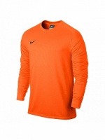 свитер вратарский nike park goalie ii jsy ls 588418-803 оранжевый