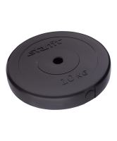 диск пластиковый bb-203, d=26 мм, черный, 10 кг