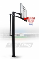 баскетбольная стойка startline play slp professional 022b (высота 230-305 см, р-р щита 140х80 см, ко