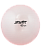 мяч гимнастический gb-105 65 см, прозрачный, розовый
