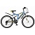 велосипед stinger 24" highlender 100v синий 18ск. р.16" 2-х подвес