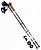 палки для скандинавской ходьбы berger starfall 77-135 см, 2-секционные