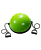 полусфера bosu gb-501 с эспандерами, с насосом, зеленый